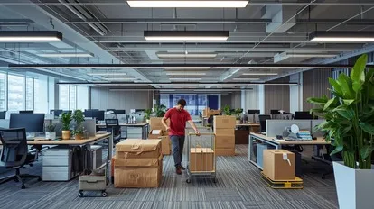 Office relocation planning in Chennai