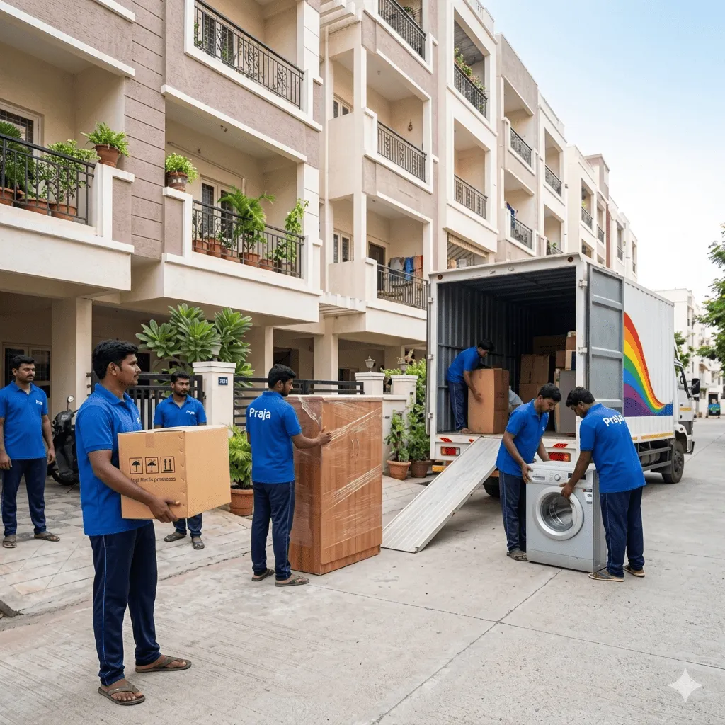 Professional packing and moving services